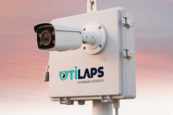 TİLAPS timelapse kamera sistemi inşaat sahasında